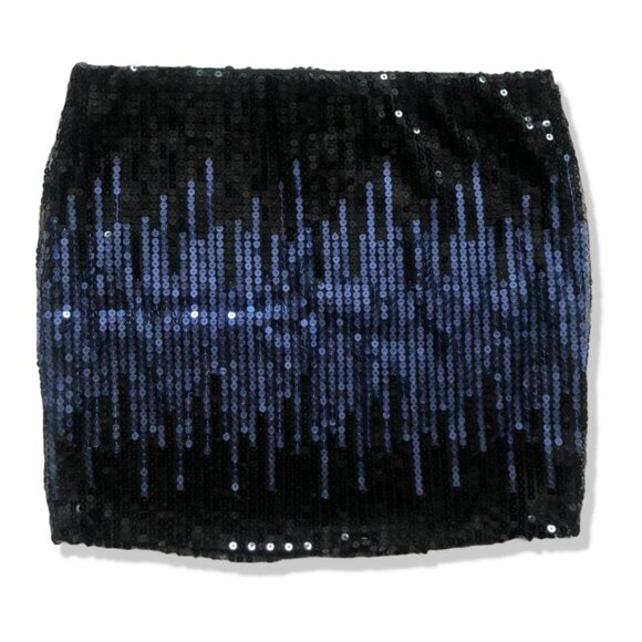 UK2LA Sequin Mini Skirt - Picture 3 of 5